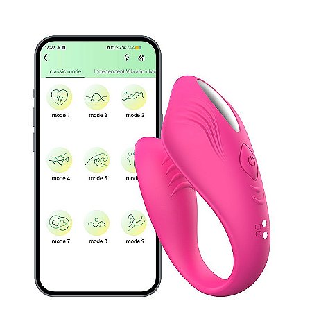 VIBRADOR DE CASAL APP - À LONGA DISTÂNCIA