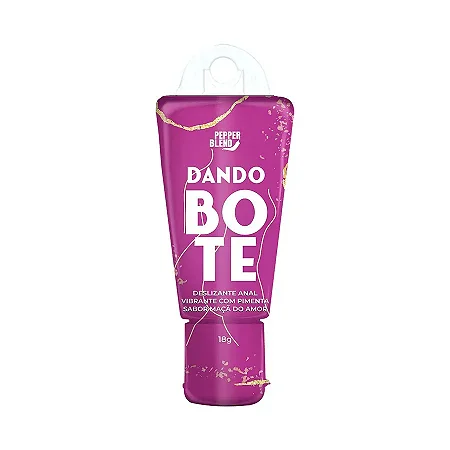 Dando o Bote Gel Deslizante Anal Vibrante 18g