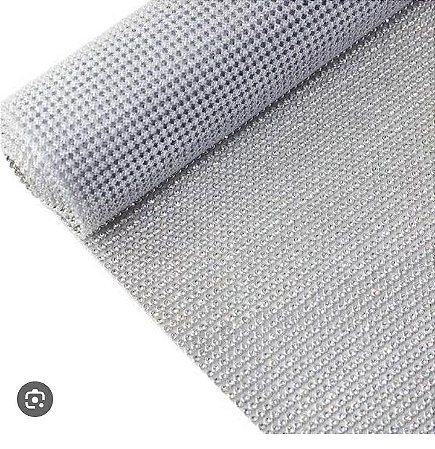 TIRAS DE STRASS PRATA