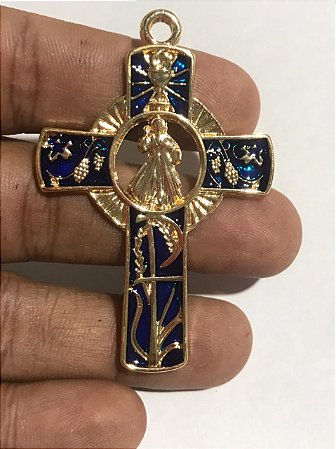 cruz de luxo resinada