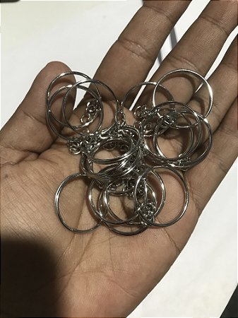 Argola de Chaveiro Prata