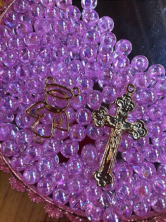 kit bola de sabão rosa bebê/ anjo