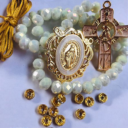 kit de Cristal 10mm Nossa senhora das Graças