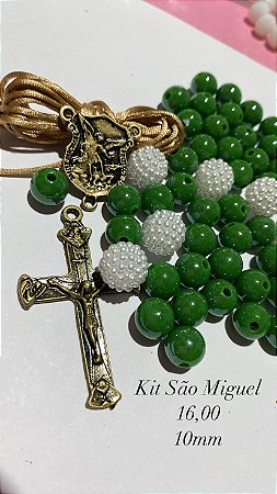 Kit terço 10 mm São Miguel