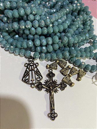 Kit terço de cristal