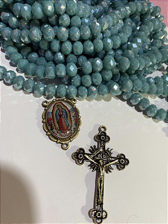 Kit terço de cristal