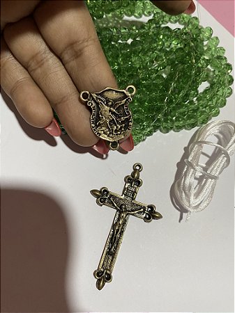 Kit terço de cristal