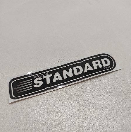 Etiqueta Adesiva com Película Plástica - Standard (01 Unid)