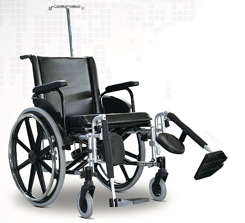 Cadeira de Rodas Modelo ULX Hospitalar - Ortobras
