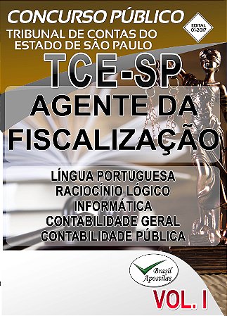 Tribunal de Contas do Estado de São Paulo - TCE/SP - Apostila PREPARATÓRIA para Nível Superior