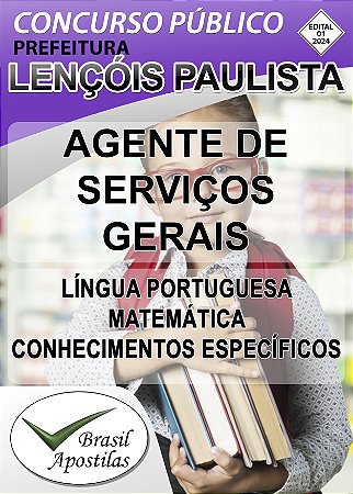 Lençóis Paulista, SP - 2024 - Apostilas Para Ensino Fundamental e Médio