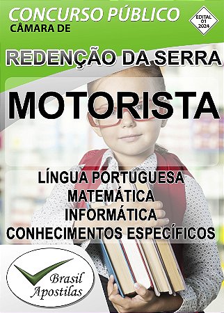 Redenção Da Serra, SP - 2024 - Apostila para Motorista