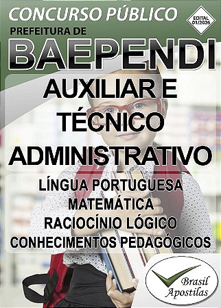 Baependi, MG - 2026 - Apostila para Ensino Médio e Superior