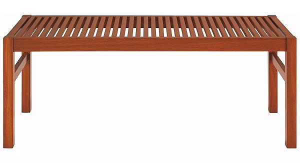 Banco De Jardim Madeira 2,15 Metros