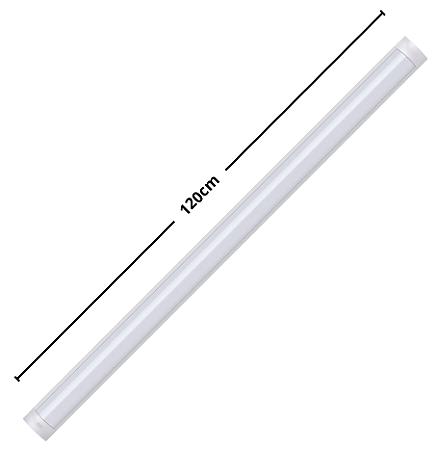 Kit c/ 10 Lampada Linear Slim 120cm 40w