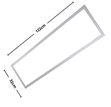 Kit c/5 painel de embutir 48w