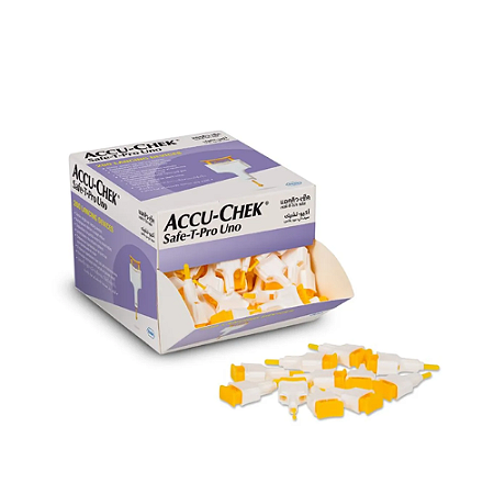 Lancetas Accu-Chek Safe-T-Pro Uno 200 Unidades