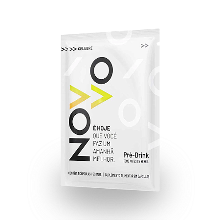 Suplemento Alimentar Novvo Pré Drink 3 cápsulas