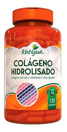 Colágeno Hidrolisado 120 Cápsulas 500mg Katiguá
