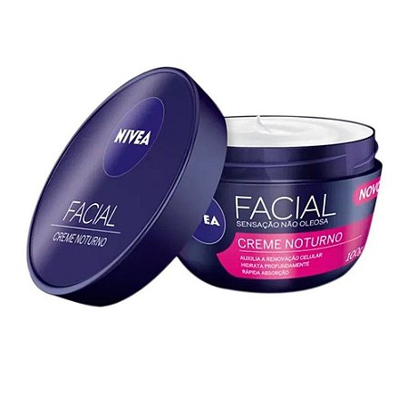 Creme Hidratante Facial Nivea Noturno 100g