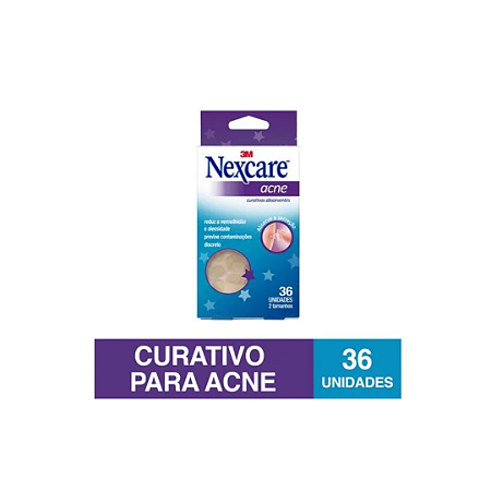 Curativo Nexcare Acne Com 36 Unidades