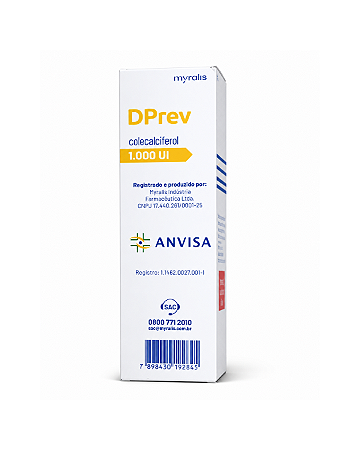 DPrev 1.000UI com 30 comprimidos