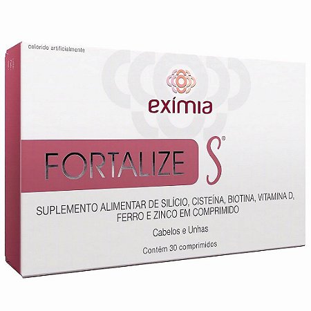 Exímia Fortalize S Cabelos e Unhas com 30 Comprimidos