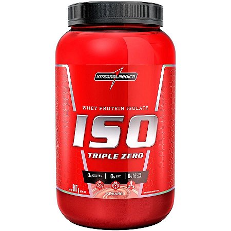 ISO Triple Zero Morango Integralmedica 907g
