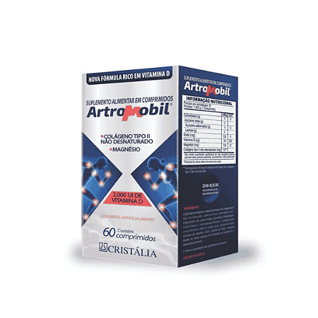 Artromobil Suplemento Alimentar 60 Comprimidos Cristália