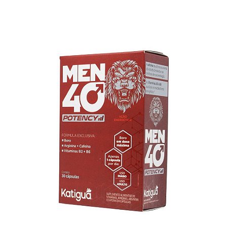 Men 40 Potency 30 Cápsulas Katiguá