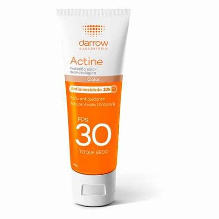 Protetor Solar Facial Actine Toque Seco Cor Universal FPS30 40g