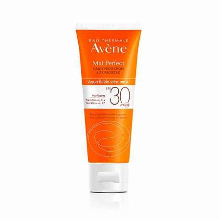 Protetor Solar Facial Avène Mat Perfect Aqua-Fluido FPS30 com 40g