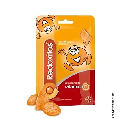 Redoxitos Sabor Laranja 25 Unidades