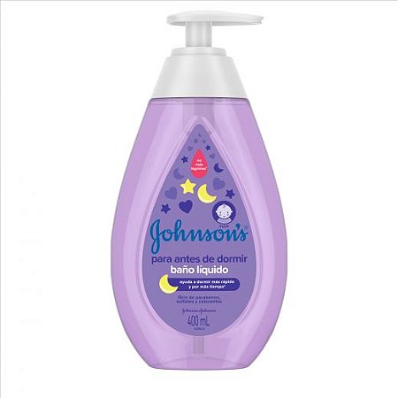 Sabonete Líquido Infantil Johnson's Hora do Sono com 400ml