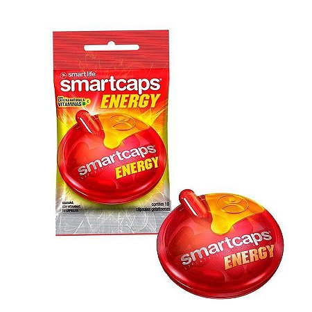 Smartcaps Energy com 10 Cápsulas Nutrabrands