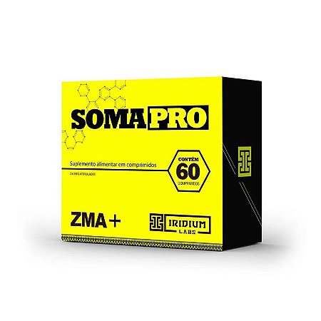 Soma Pro Iridium Labs ZMA 60 Comprimidos