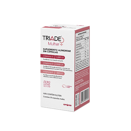 Polivitamínico Triade Mulher 30 cápsulas