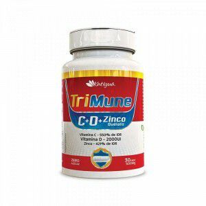 Trimune C + D + Zinco Quelato 30 Cápsulas Katiguá