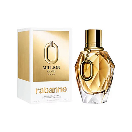 Perfume Feminino Rabanne Million Gold Eau De Parfum Refillable 90ml