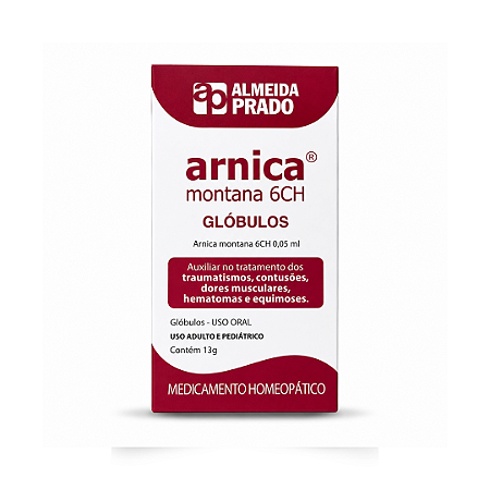 Arnica Montana CH6 Góbulos com 13g