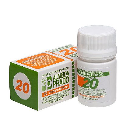 Complexo Homeopático 60 Comprimidos N. 20 Almeida Prado