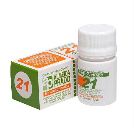 Complexo Homeopático 60 Comprimidos N. 21 Almeida Prado