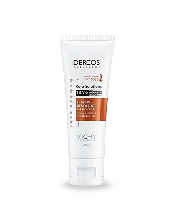 Leave-In Vichy Dercos Kera-Solutions Renovador de Pontas 50ml Proteção Térmica