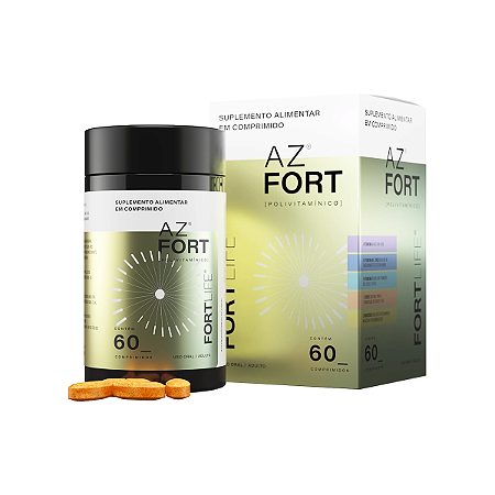 AZ Fort Polivitamínico 60 Comprimidos FortLife