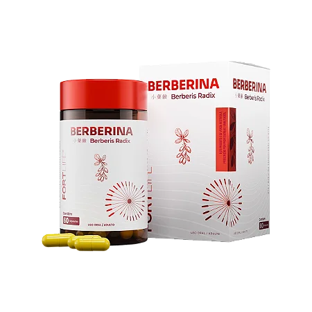 Berberina 60 Cápsulas Fortlife