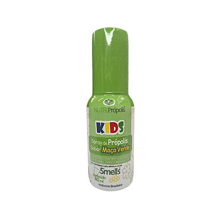 Mel Spray Smells Kids Própolis Sabor Maça Verde 40ml