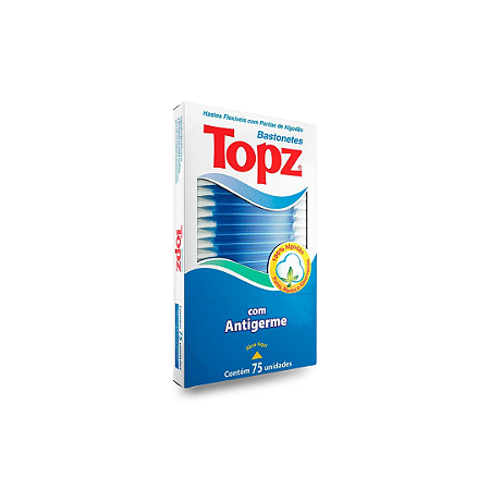 Hastes Flexíveis Topz com 75 Unidades