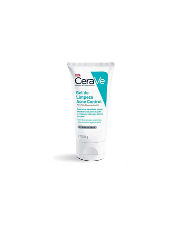 Gel de Limpeza CeraVe Acne Control Pele Oleosa a Acneica 60g