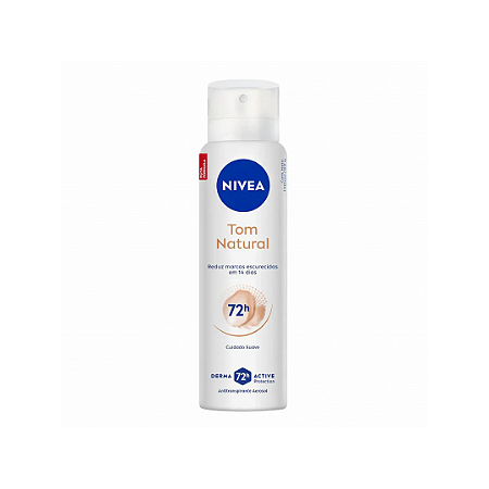Desodorante Aerossol Nivea Tom Natural 48h 150ml