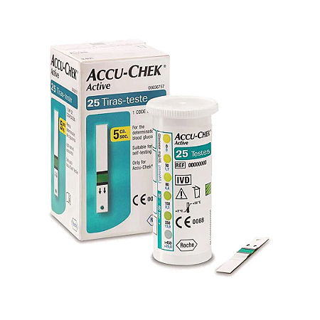 Tiras Accu-Chek Active 25 Unidades
